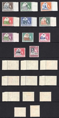 basutoland-sg43-53-set-of-11-m-m-cat-110-pounds