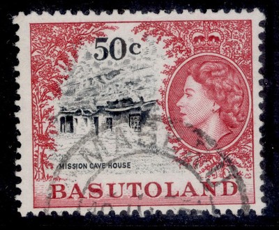basutoland-qeii-sg78-50c-black-carmine-red-fine-used-cat-35