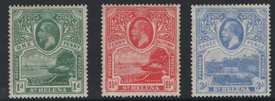 st-helena-1922-d-3d-set-of-3-very-fine-mint-sg89-91-cat-35