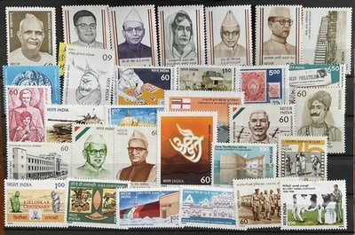 india-stamps-1989-90-complete-mint-sg1344-1434