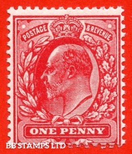 sg-274-variety-m6-unlisted-1d-intense-carmine-a-fine-unmounted-mint-b93343