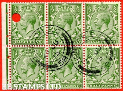 sg-351c-nb6v-d-green-an-unmounted-mint-complete-booklet-pane-with-s-b75410