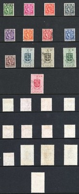 st-lucia-sg171-184-set-of-13-used-cat-17-pounds