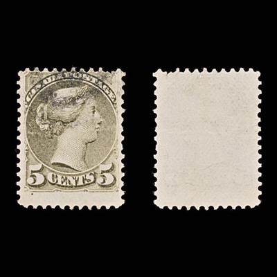 9415-canada-sg85-5c-slate-green-1876-sc-38-mi29aa-used-c17