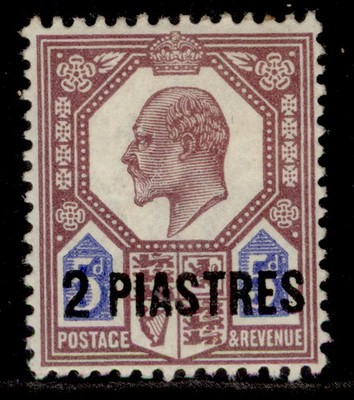 british-levant-edvii-sg30-2pi-on-5d-dull-reddish-purple-brt-blue-m-mint