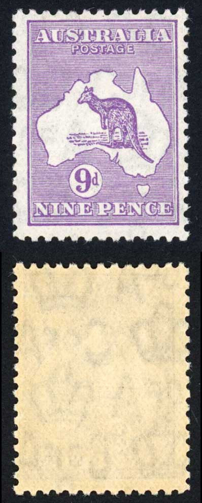 australia-sg133-9d-violet-kangaroo-wmk-c-of-a-u-m