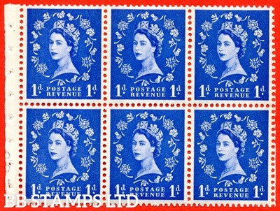 sg-611l-sb41-1d-ultramarine-an-unmounted-mint-booklet-pane-of-6-perf-b94178