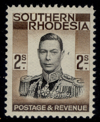 southern-rhodesia-gvi-sg50-2s-black-brown-lh-mint-cat-30