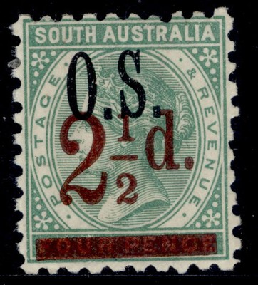 australia-south-australia-qv-sg-o71-2d-on-4d-deep-green-lh-mint-cat-50