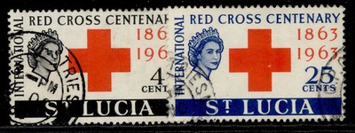 st-lucia-qeii-sg195-196-1963-red-cross-set-fine-used