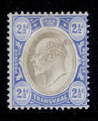 south-africa-transvaal-edvii-sg263-2d-black-blue-m-mint-cat-32