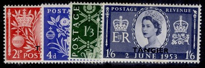 morocco-agencies-tan-qeii-sg306-309-1953-coronation-set-m-mint-cat-15