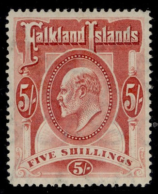 falkland-islands-edvii-sg50-5s-red-m-mint-cat-225