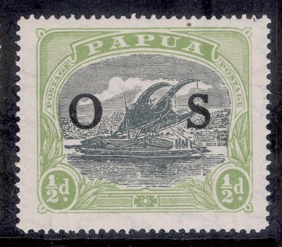 aus-papua-british-new-guinea-qeii-sg-o1-2s-6d-black-brown-m-mint