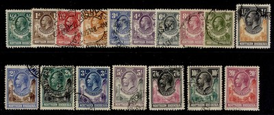 northern-rhodesia-gv-sg1-17-1925-29-complee-set-fine-used-cat-900