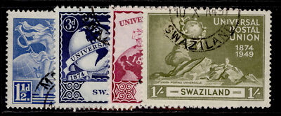 swaziland-gvi-sg48-51-anniversary-of-upu-set-fine-used