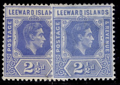leeward-islands-gvi-sg105-105a-2d-shade-varieties-m-mint-cat-30