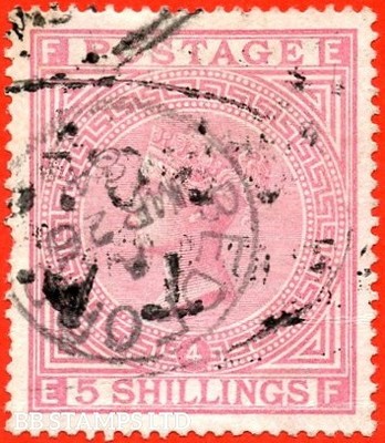 sg-134-j123a-ef-5-rose-plate-4-an-average-used-26th-march-18-b90503