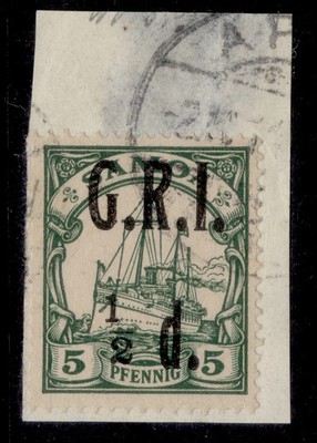 samoa-qv-sg102e-d-on-5pf-green-fine-used-cat-48-1-to-left-of-2
