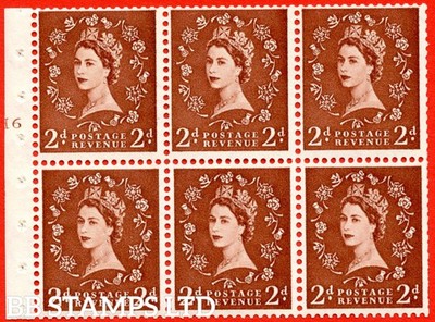 sg-543b-sb78-2d-light-red-brown-an-unmounted-mint-booklet-pane-of-6-b66079