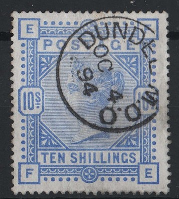 gb-1883-10s-ultramarine-sg183-vfu-crisp-dundee-cds-well-centred-rich-colour