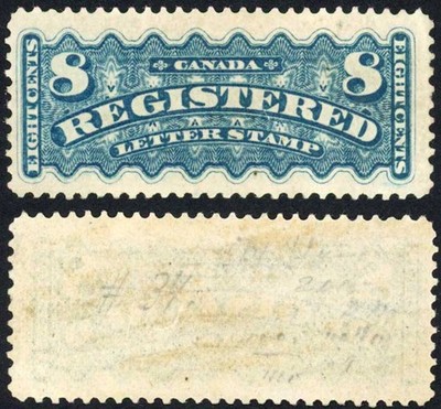 canada-unitrade-f3a-8c-bright-blue-registered-stamp-m-m-hm
