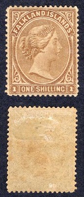 falkland-is-sg37-1-grey-brown-wmk-ca-m-m-cat-90-pounds