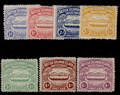 british-solomon-islands-edvii-sg1-7-1907-complete-set-m-mint-cat-300