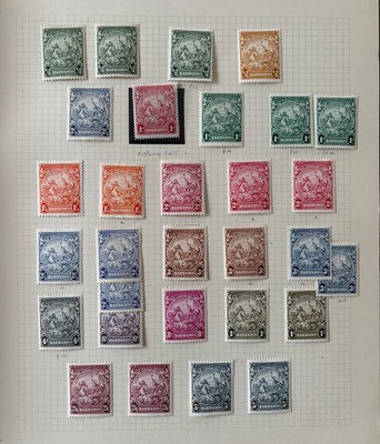barbados-gvi-sg248-256a-1938-47-defins-set-shades-perfs-m-mint-cat-186