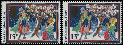 1986-xmas-13p-sg-1342-partial-missing-yellow-caused-by-shift-of-yellow