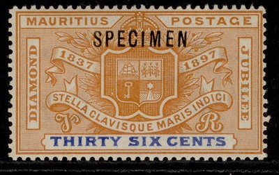 mauritius-qv-sg133s-36c-orange-ultramarine-nh-mint-cat-55-specimen