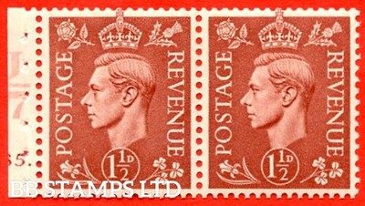 sg-487b-q25-1d-pale-red-brown-an-unmounted-mint-cylinder-pane-of-2-b85179