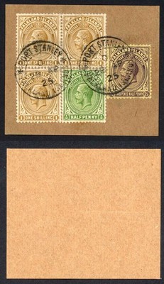 falkland-is-sg73-sg77-and-sg79-x-3-wmk-script-on-piece-cat-192-pounds