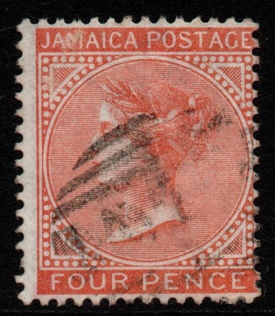 jamaica-sg22-1883-4d-red-orange-used