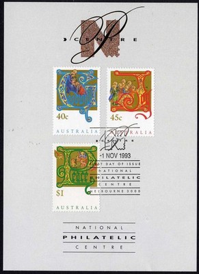 australia-sg1432-4-christmas-1993-set-of-3-on-presentation-card