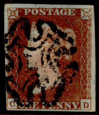 gb-qv-sg8-1d-red-brown-black-mx-plate-19-fine-used-cat-60-cd