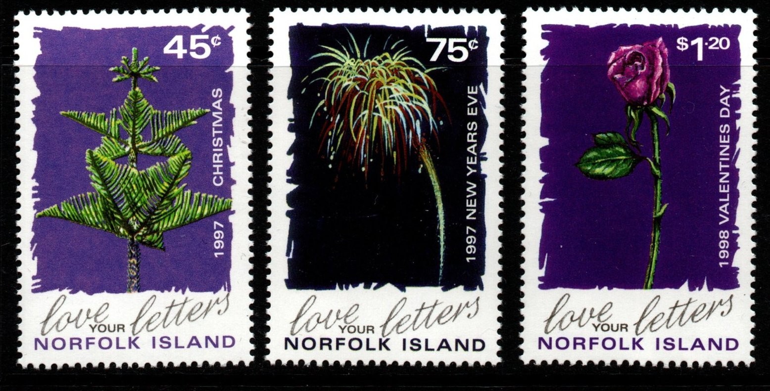 norfolk-island-sg653-5-1997-annual-festivals-mnh