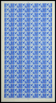 1948-silver-wedding-cyl-5no-dot-full-sheet-with-listed-flaw-unmounted-mint