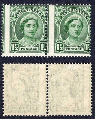 australia-sg204-asc-226bb-1-2d-green-3mm-misplacement-of-vertical-perfs-to-left