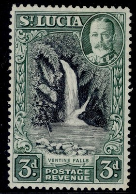 st-lucia-gvi-sg118-3d-black-dull-green-nh-mint