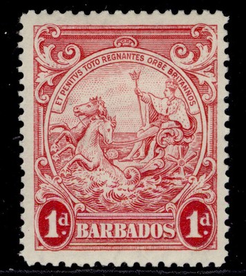 barbados-gvi-sg249a-1d-scarlet-m-mint-cat-20