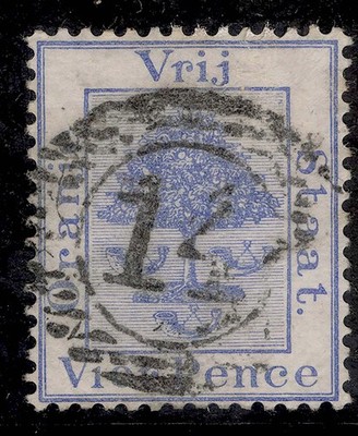 south-africa-orange-free-state-qv-sg18-4d-pale-blue-fine-used