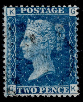 gb-qv-sg46-2d-blue-thin-lines-fine-used-cat-15-plate-13-gk