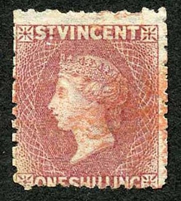 st-vincent-sg21-1-claret-perf-11-12-5-x-15-wmk-star-s-ways-cat-250-pounds