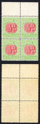 australia-sgd77-1-2d-post-due-perf-11-wmk-upright-u-m-block-cat-88-pounds