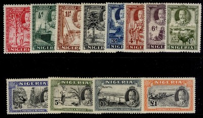 nigeria-gv-sg34-45-1936-complete-set-lh-mint-cat-250
