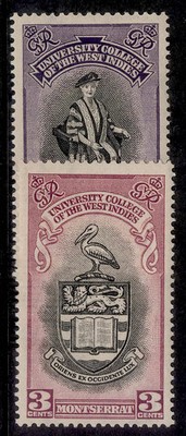 montserrat-gvi-sg121-122-1951-bwi-university-college-set-nh-mint