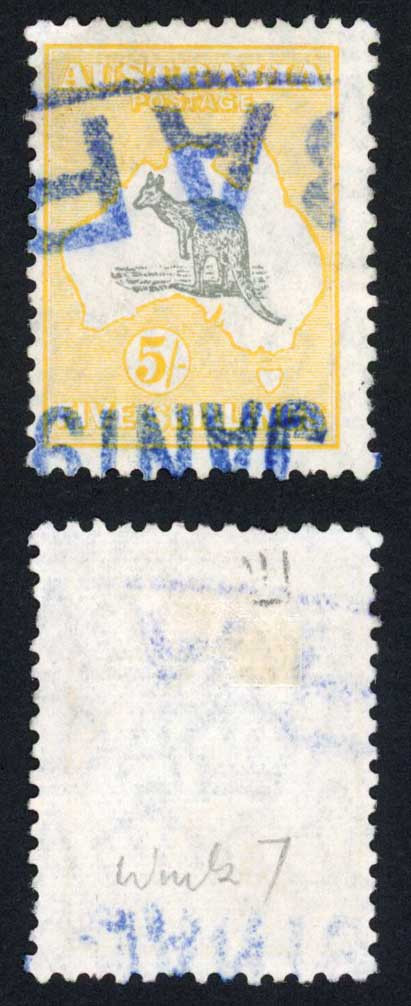 australia-sg111-5-grey-and-deep-yellow-kangaroo-multiple-wmk-cat-120-pounds