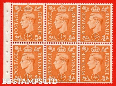 sg-503d-qb7-d-orange-a-fine-unmounted-mint-complete-booklet-pane-of-b49475