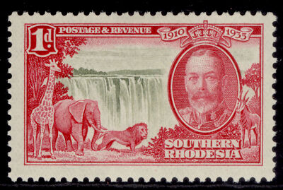 southern-rhodesia-gv-sg32-2d-emerald-sepia-m-mint
